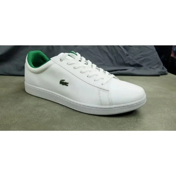 Lacoste Size 13 Men's Hydez 119 ECO Ortholite White Lace Up Fashion SneakerLogo - Picture 1 of 15